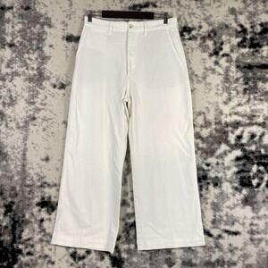 Polo Ralph Lauren The‎ Wide Leg Chino Pants Womens Size 12 White